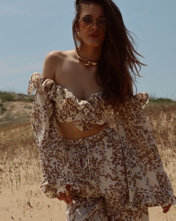 second img: BOHEMIA YELLOW TOP