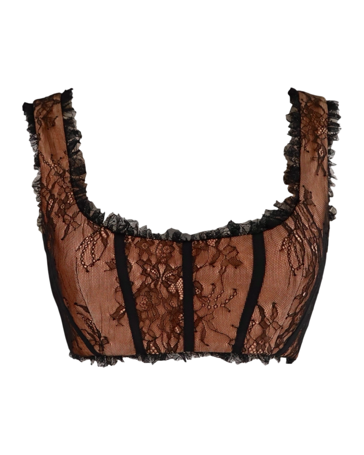 Топ Sculpt Noir Lace
