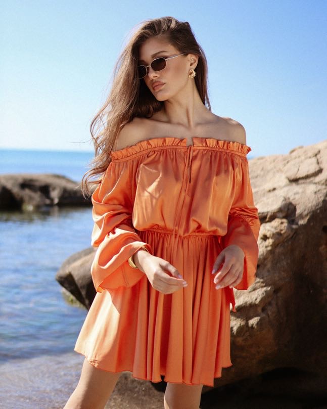 second img: Рокля Riviera Portocale