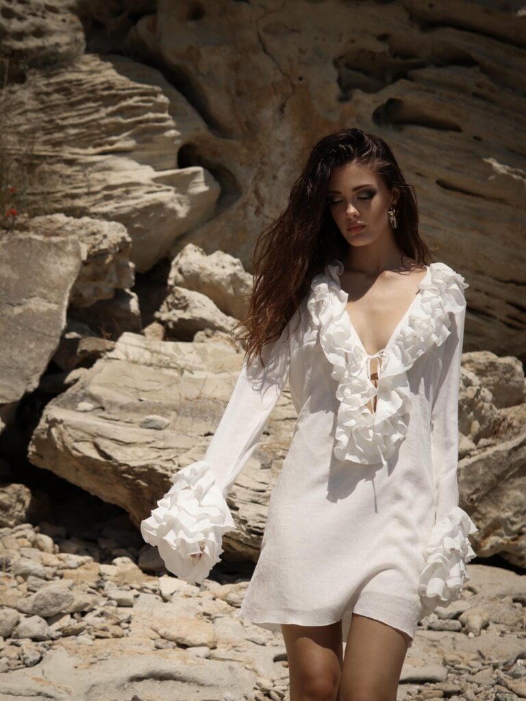 second img: Océlie Ivory Dress