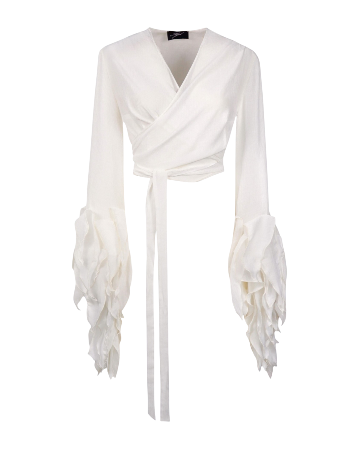 Блуза Océlie Ivory Wrap Top