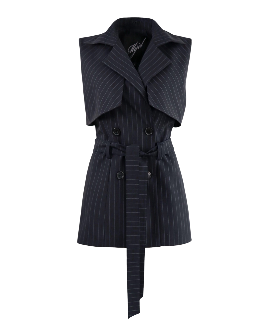 Елек Pinstripe Sculpted
