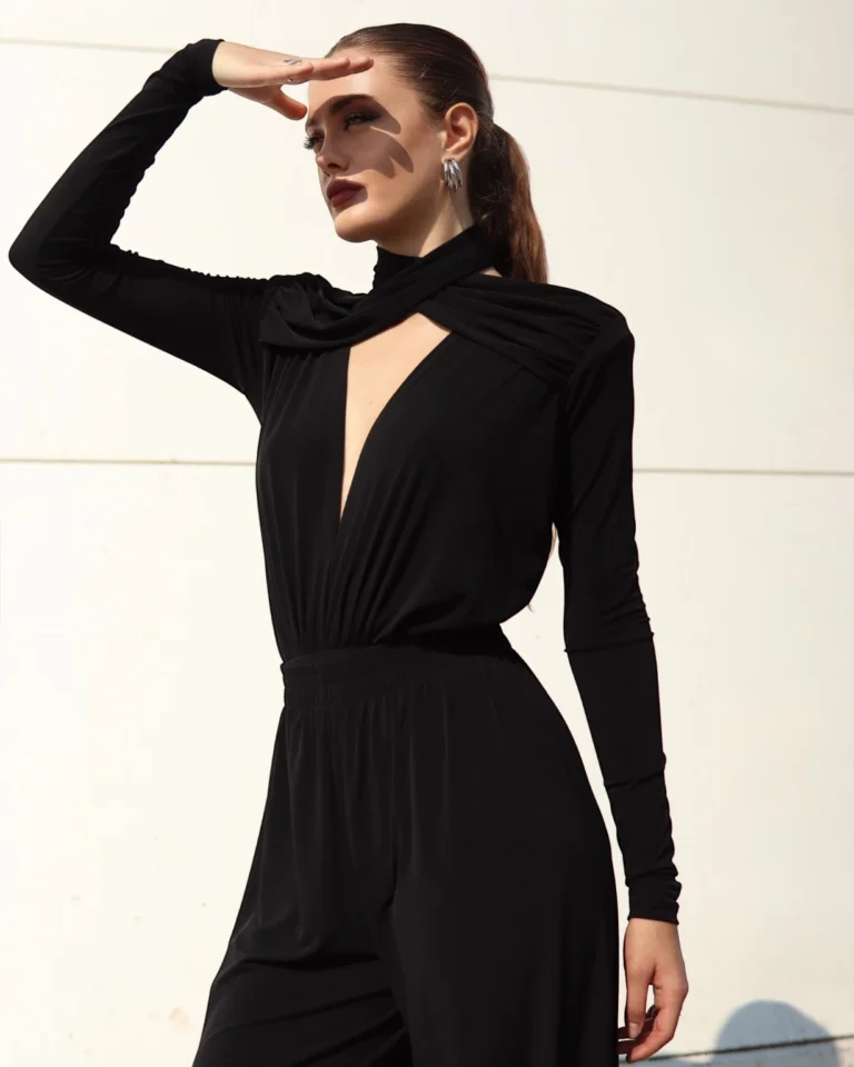 second img: Noir Élan Bodysuit